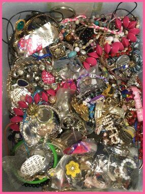 Crafting Jewelry Lot, 5 lbs